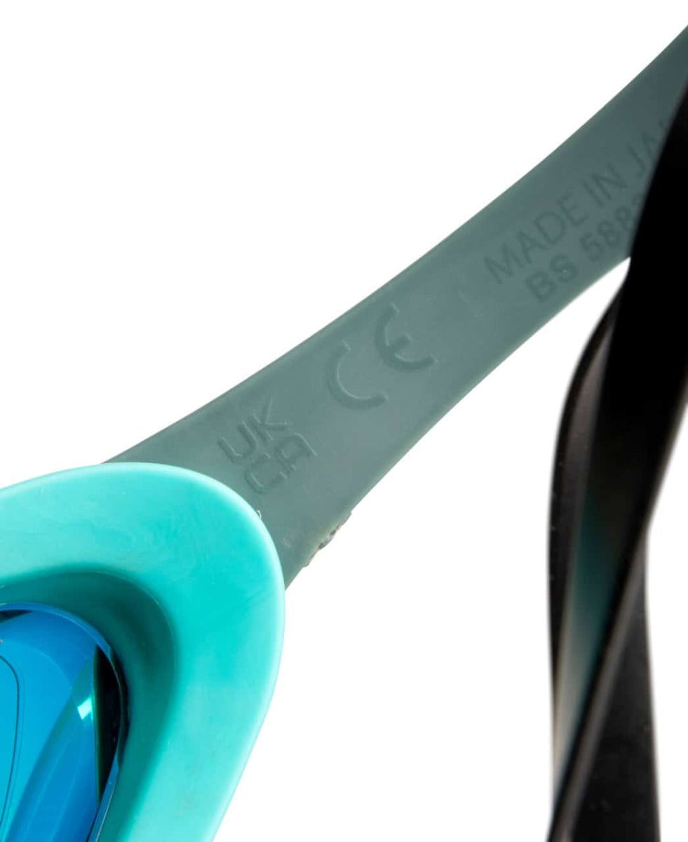 Arena Cobra Ultra Swipe Mirror Racing Goggles  - Aqua/Sage/Peacock | Allens Of Kingsbury