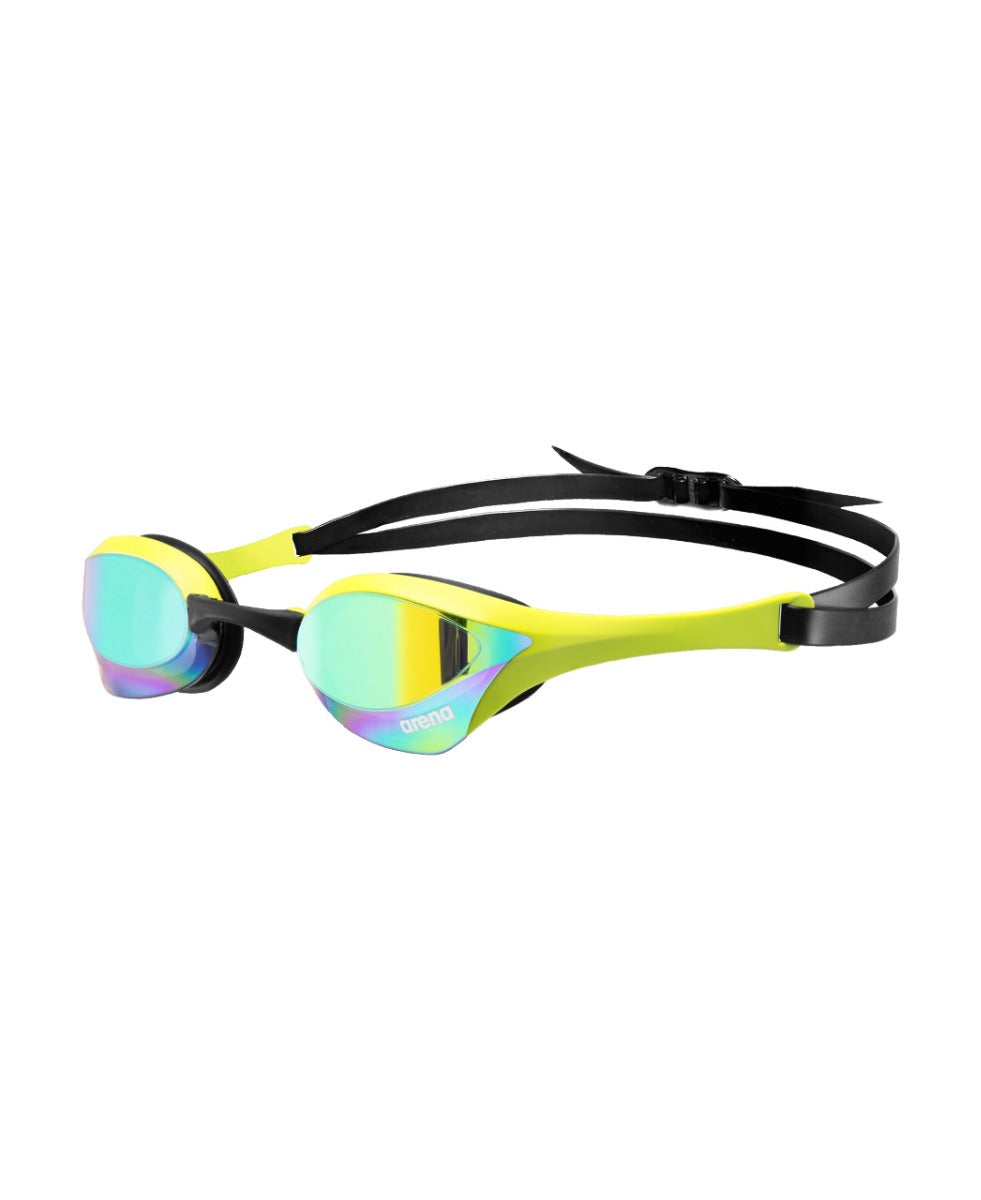 Arena Cobra Ultra Swipe Mirror Racing Goggles - Emerald/Cyber Lime | Allens Of Kingsbury