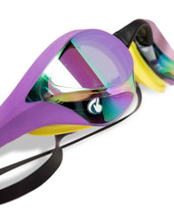 Arena Cobra Ultra Swipe Mirror Racing Goggles  - Emerald/Plum/Lime | Allens Of Kingsbury