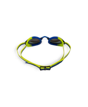 Arena Python Junior Mirror Racing Goggles - Blue/Blue Lime | Allens Of Kingsbury