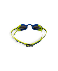 Arena Python Junior Mirror Racing Goggles - Blue/Blue Lime | Allens Of Kingsbury
