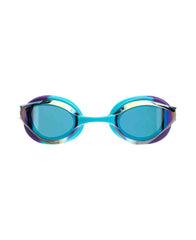 Arena Python Junior Mirror Racing Goggles  - Emerald/Peacock | Allens Of Kingsbury