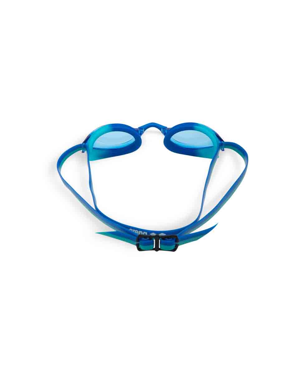 Arena Python Junior Racing Goggles - Blue/Peacock | Allens Of Kingsbury