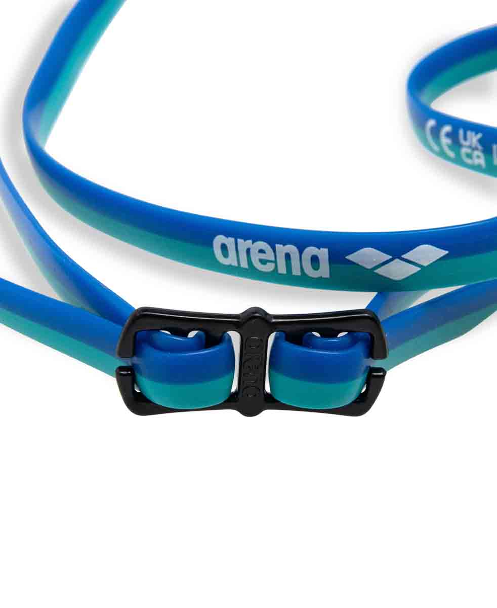 Arena Python Junior Racing Goggles - Blue/Peacock | Allens Of Kingsbury