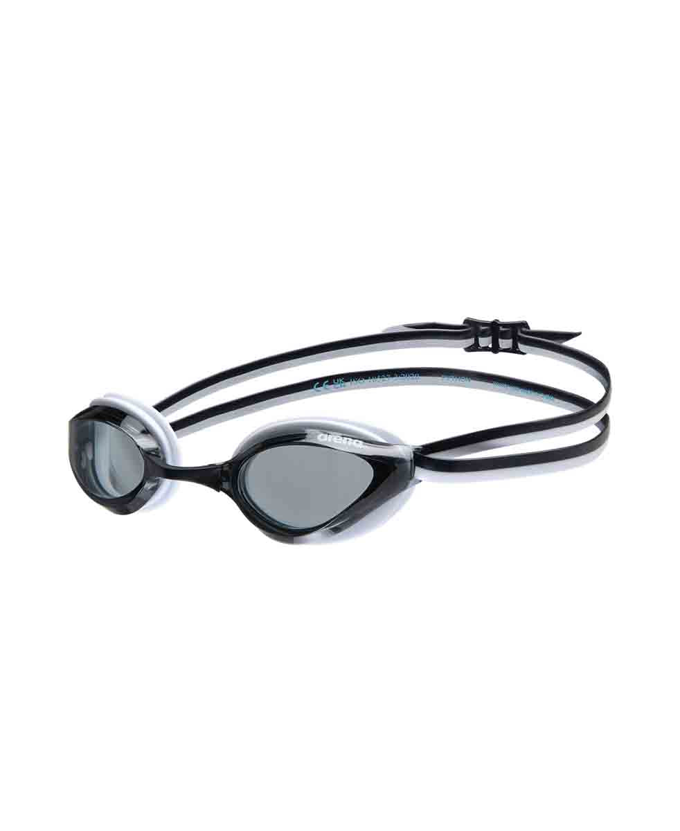 Arena Python Junior Racing Goggles - Smoke/Black/White | Allens Of Kingsbury