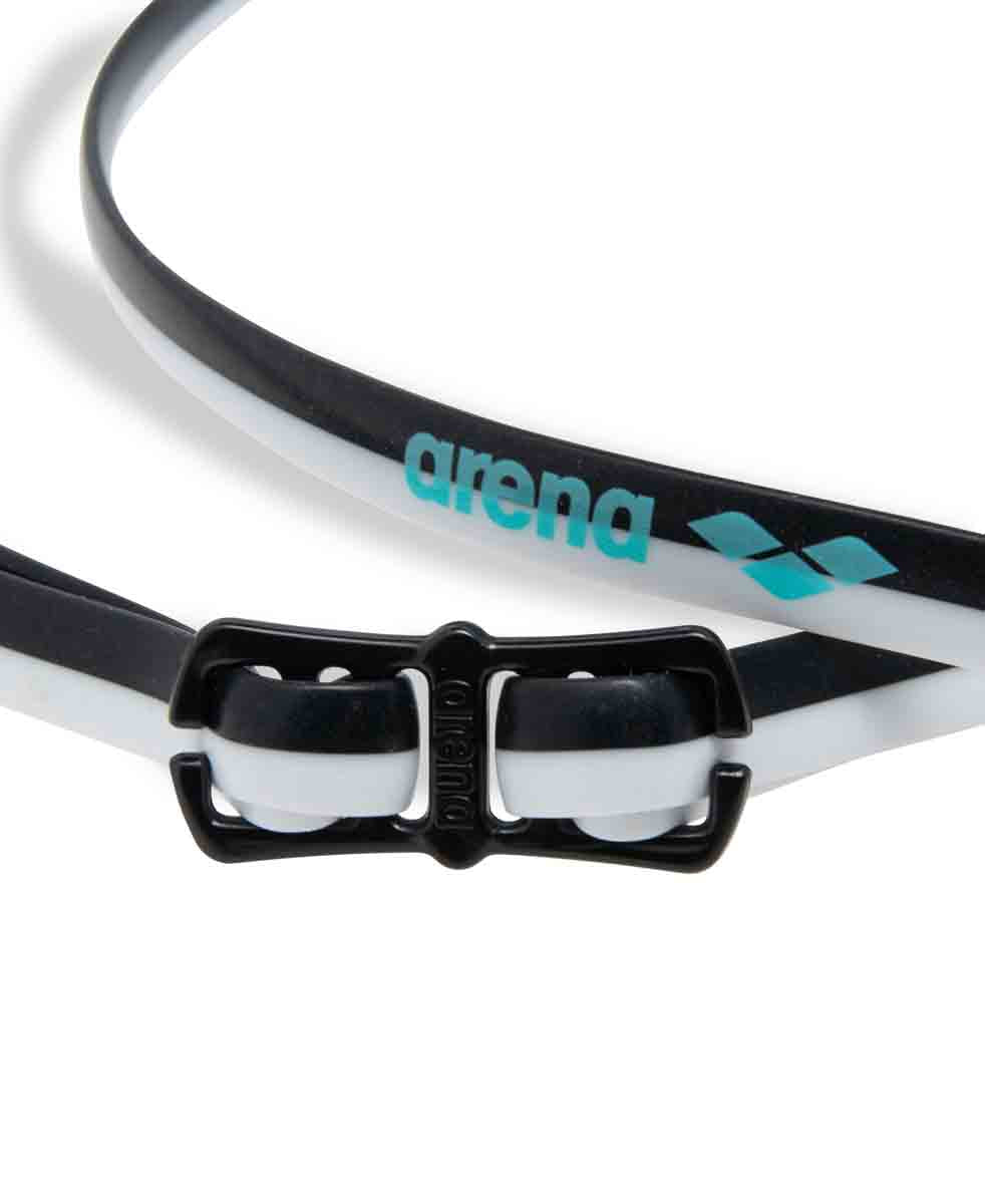 Arena Python Junior Racing Goggles - Smoke/Black/White | Allens Of Kingsbury