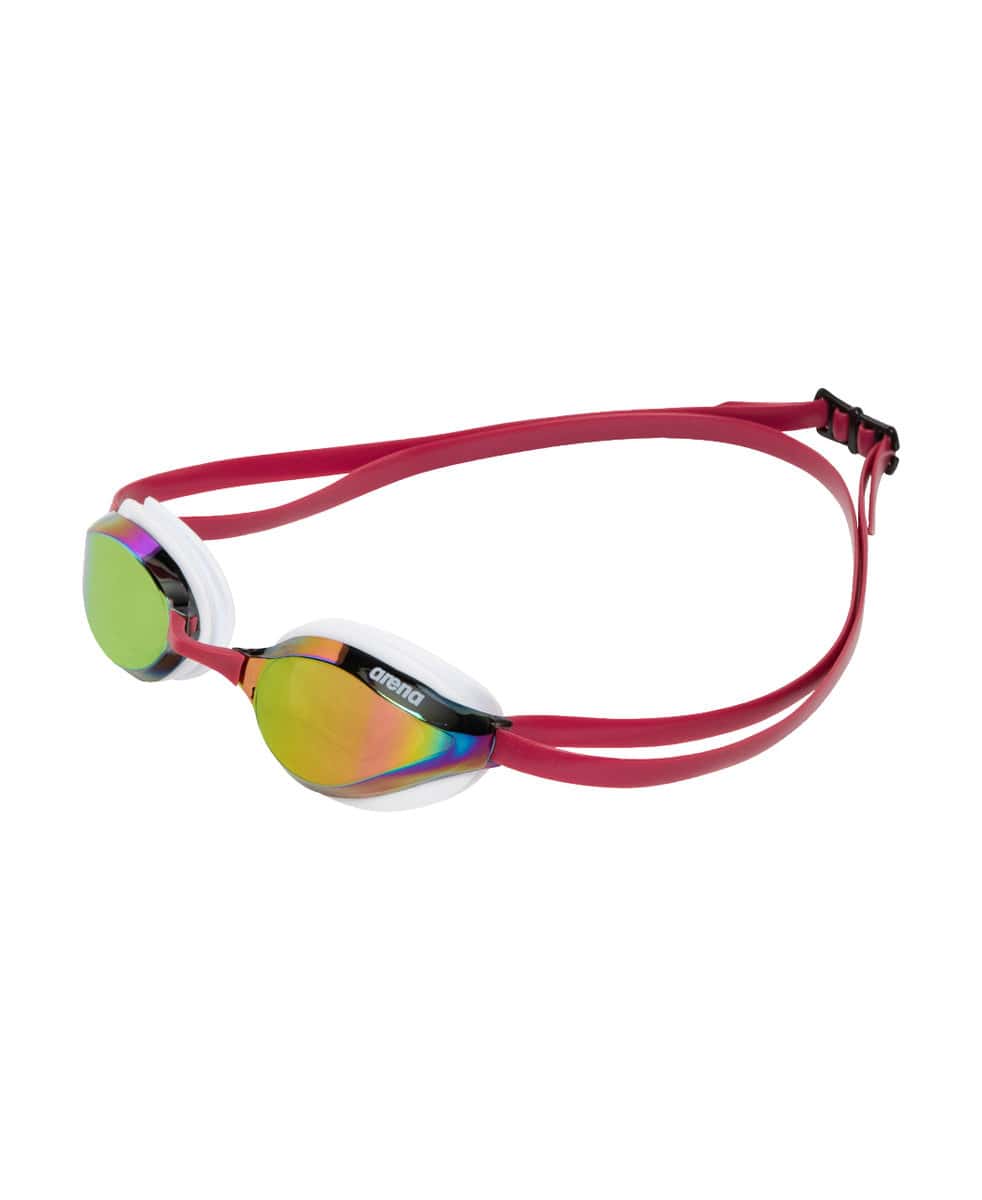 Arena Python Mirror Racing Goggles - Copper/White/Red Wine | Allens Of Kingsbury