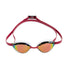 Arena Python Mirror Racing Goggles - Copper/White/Red Wine