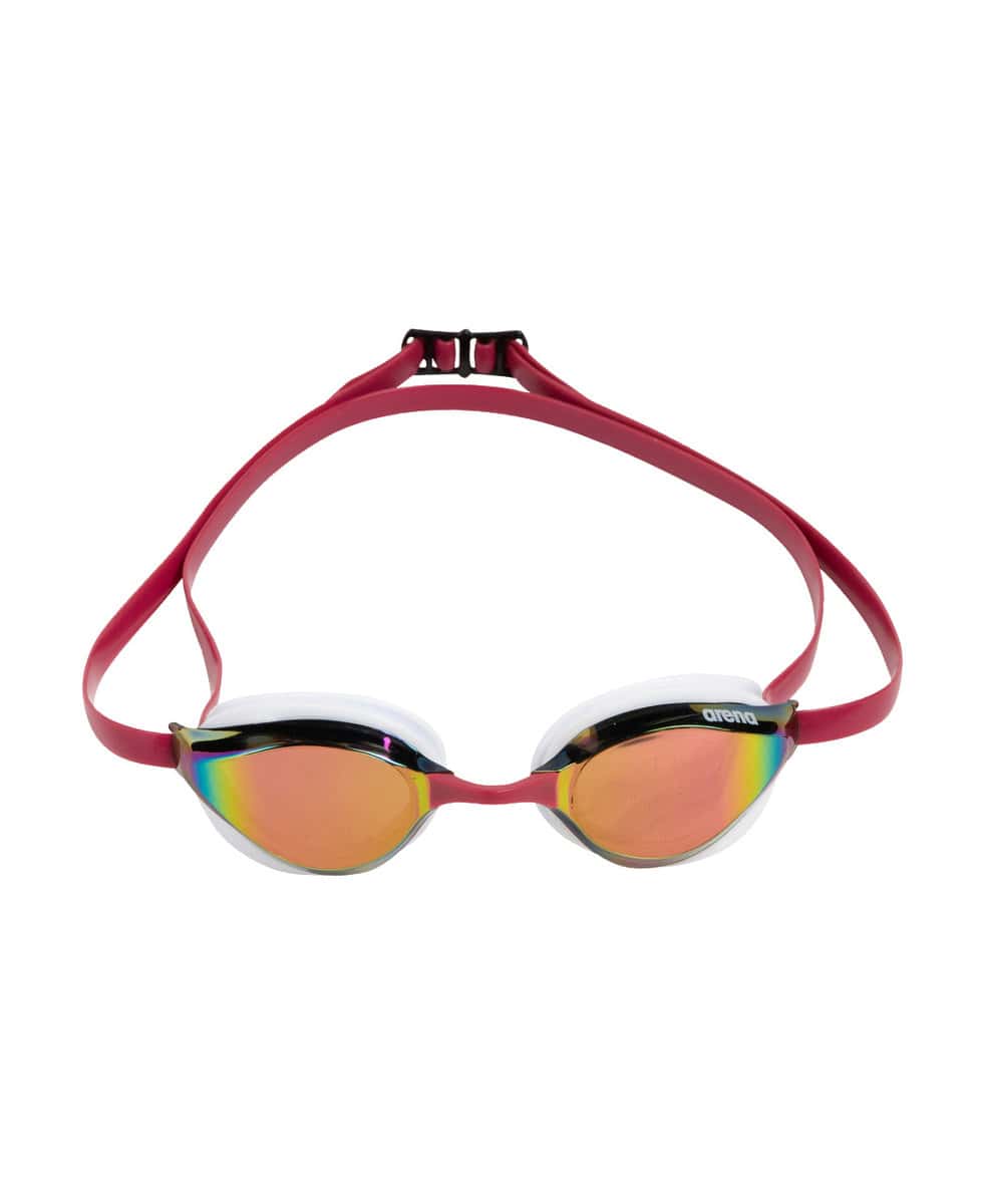 Arena Python Mirror Racing Goggles - Copper/White/Red Wine | Allens Of Kingsbury