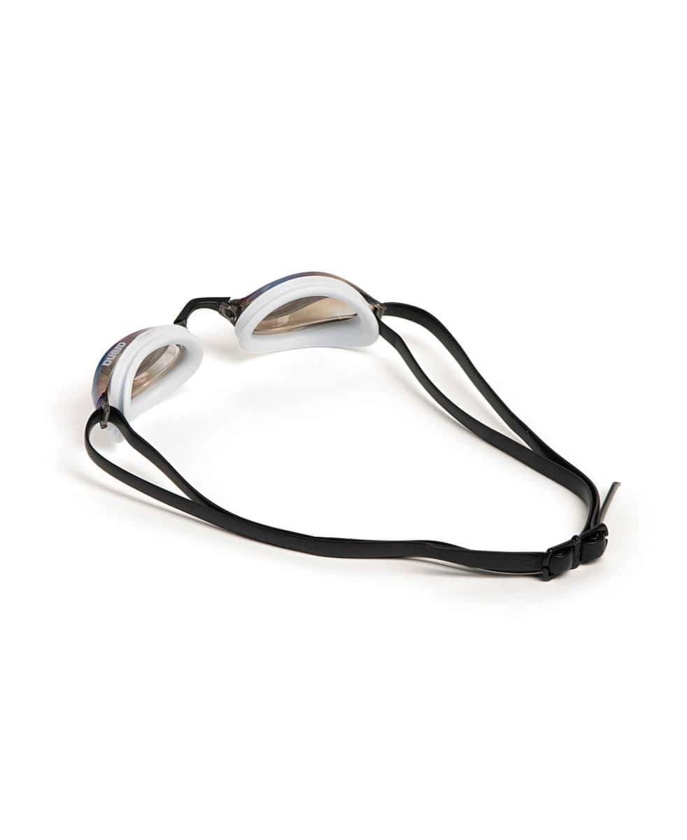 Arena Python Mirror Racing Goggles - Gold/White/Black | Allens Of Kingsbury