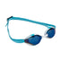 Arena Python Mirror Racing Goggles - Light Blue Mirror/White/Sky