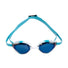 Arena Python Mirror Racing Goggles - Light Blue Mirror/White/Sky