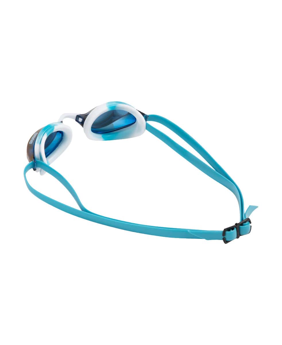Arena Python Mirror Racing Goggles - Light Blue Mirror/White/Sky | Allens Of Kingsbury
