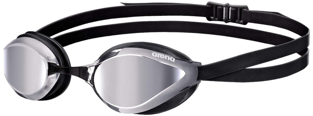 Arena Python Mirror Racing Goggles - Silver/Black | Allens Of Kingsbury