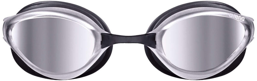 Arena Python Mirror Racing Goggles - Silver/Black | Allens Of Kingsbury