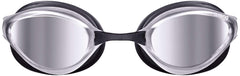 Arena Python Mirror Racing Goggles - Silver/Black | Allens Of Kingsbury