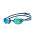 Arena Python Mirror Racing Goggles  - Turquoise/Water