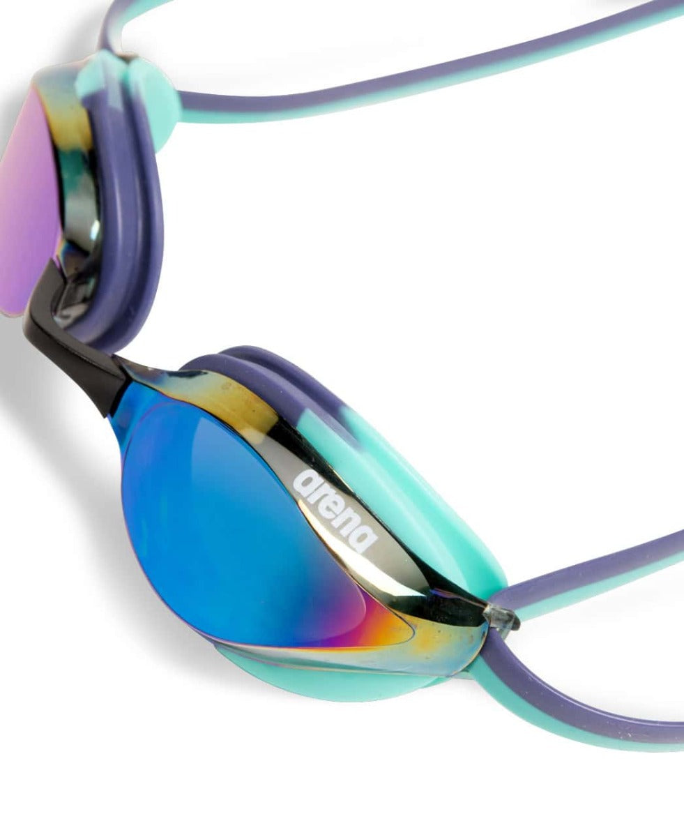 Arena Python Mirror Racing Goggles  - Turquoise/Water | Allens Of Kingsbury