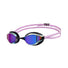 Arena Python Mirror Racing Goggles - Violet/Black/Violet