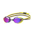 Arena Python Mirror Racing Goggles  - Violet/Plum/Lime
