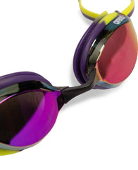 Arena Python Mirror Racing Goggles  - Violet/Plum/Lime | Allens Of Kingsbury
