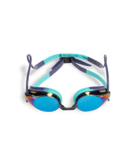 Arena Tracks Mirror Racing Goggles  - Turquoise/Water | Allens Of Kingsbury