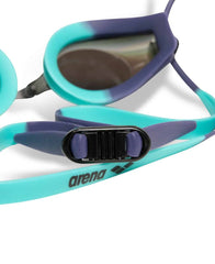 Arena Tracks Mirror Racing Goggles  - Turquoise/Water | Allens Of Kingsbury