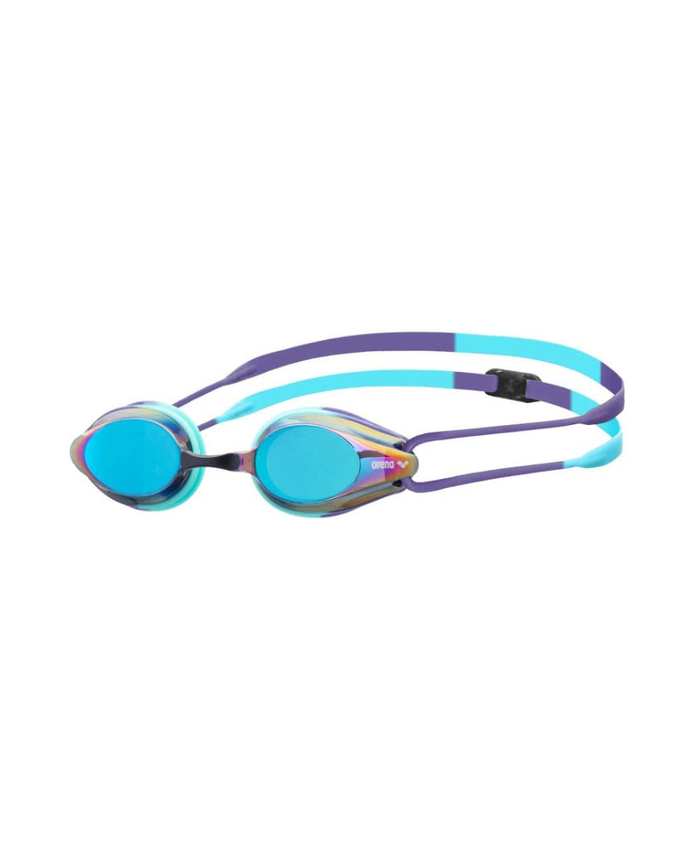Arena Tracks Mirror Racing Goggles  - Turquoise/Water | Allens Of Kingsbury