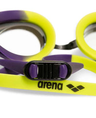 Arena Tracks Mirror Racing Goggles  - Violet/Plum/Lime | Allens Of Kingsbury