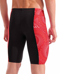 Arena Mens Fireflow Swim Jammer - Black/Team Red | Allens Of Kingsbury