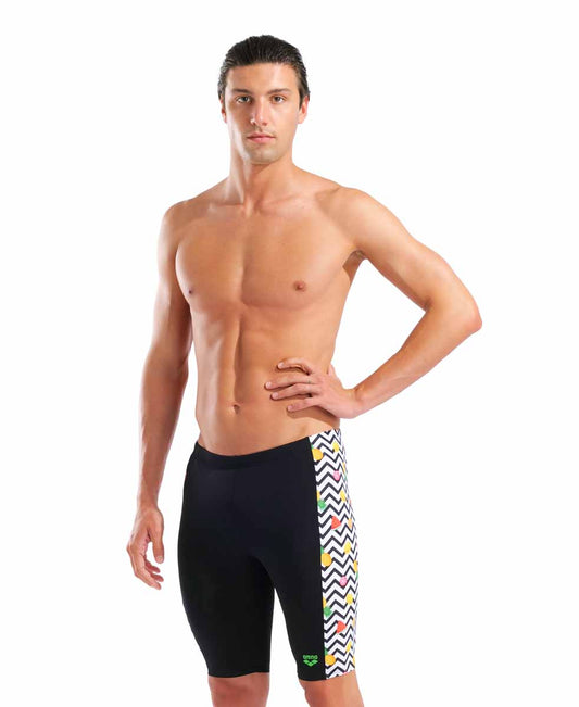 Arena Mens Fruits Swim Jammer - Black/Multi | Allens Of Kingsbury 982