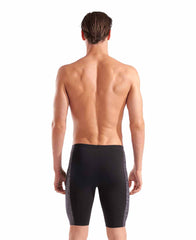Arena Mens Snakeskin Swim Jammer - Black/Team Black | Allens Of Kingsbury