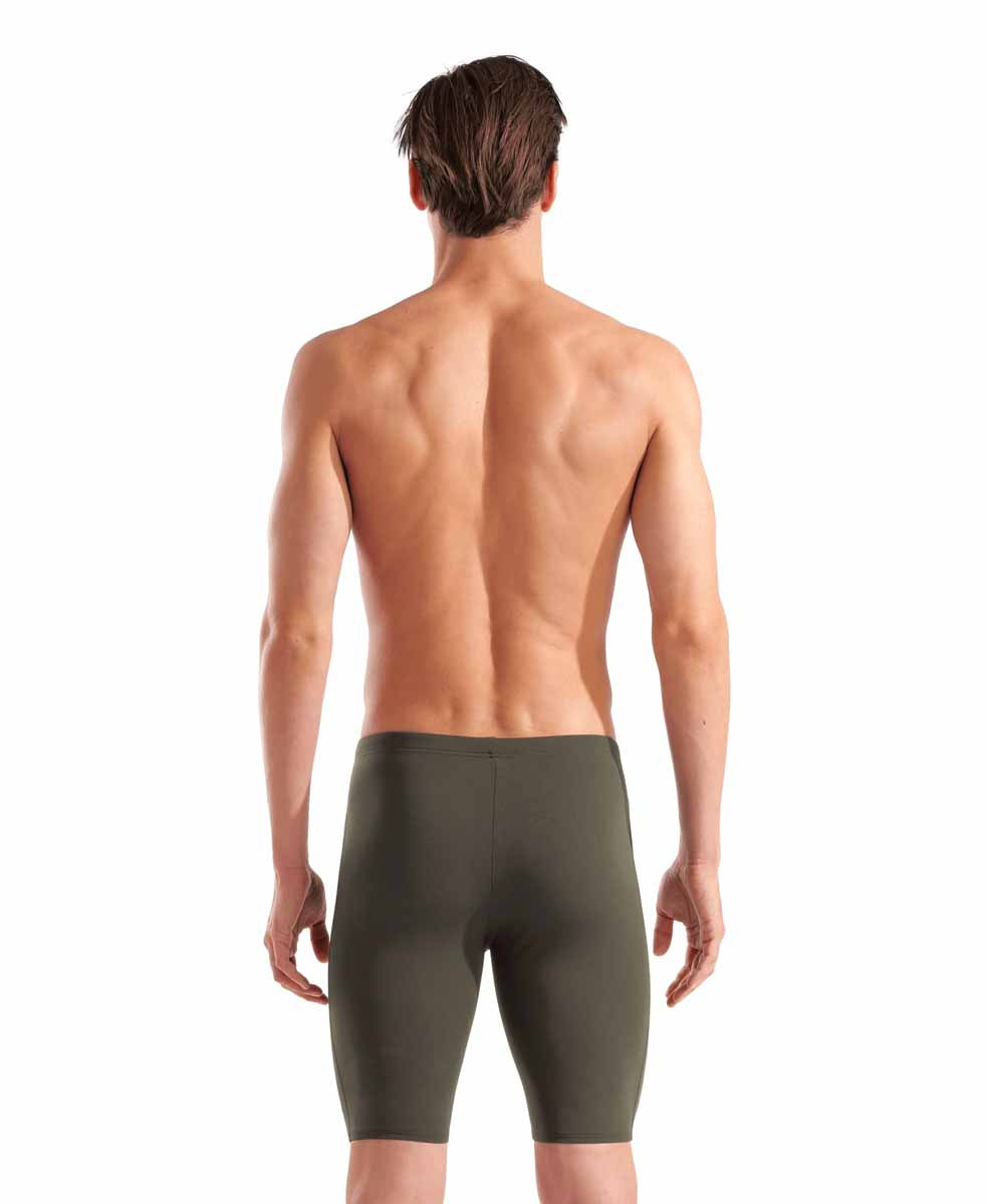 Arena Mens Team Swim Solid Jammer - Dark Sage/White | Allens Of Kingsbury