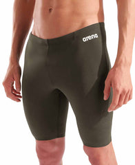 Arena Mens Team Swim Solid Jammer - Dark Sage/White | Allens Of Kingsbury