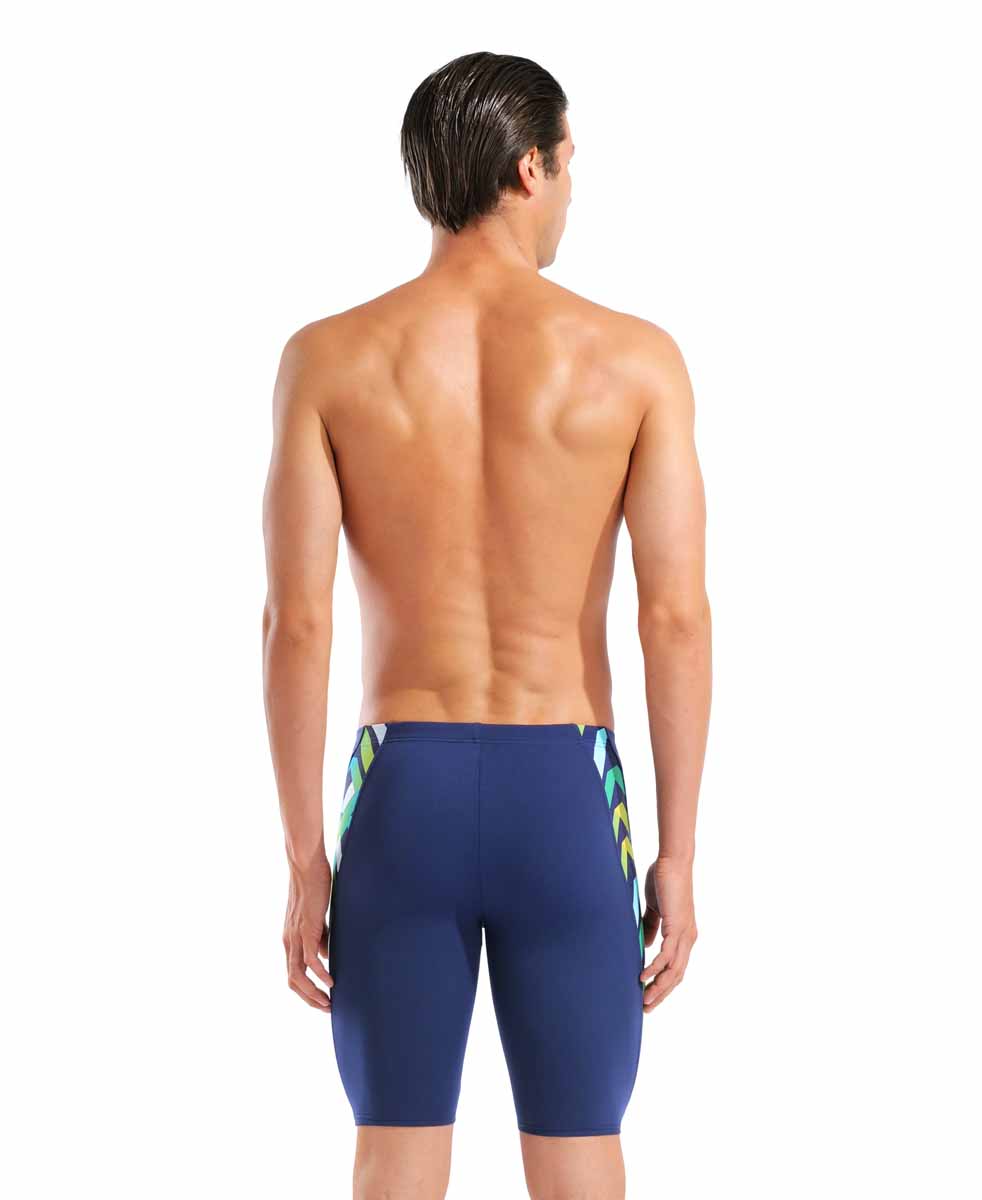 Arena Mens Texture Swim Jammer - Navy/Multi | Allens Of Kingsbury
