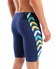 Arena Mens Texture Swim Jammer - Navy/Multi | Allens Of Kingsbury