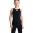 Arena Girls Powerskin Impulso Kneesuit - Black/Teal