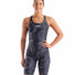 Arena Womens Printed Full Body Swimsuit - Team Black