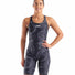 Arena Womens Printed Full Body Swimsuit - Team Black