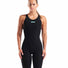 Arena Womens Powerskin Veloce Openback Kneesuit - Black/Teal
