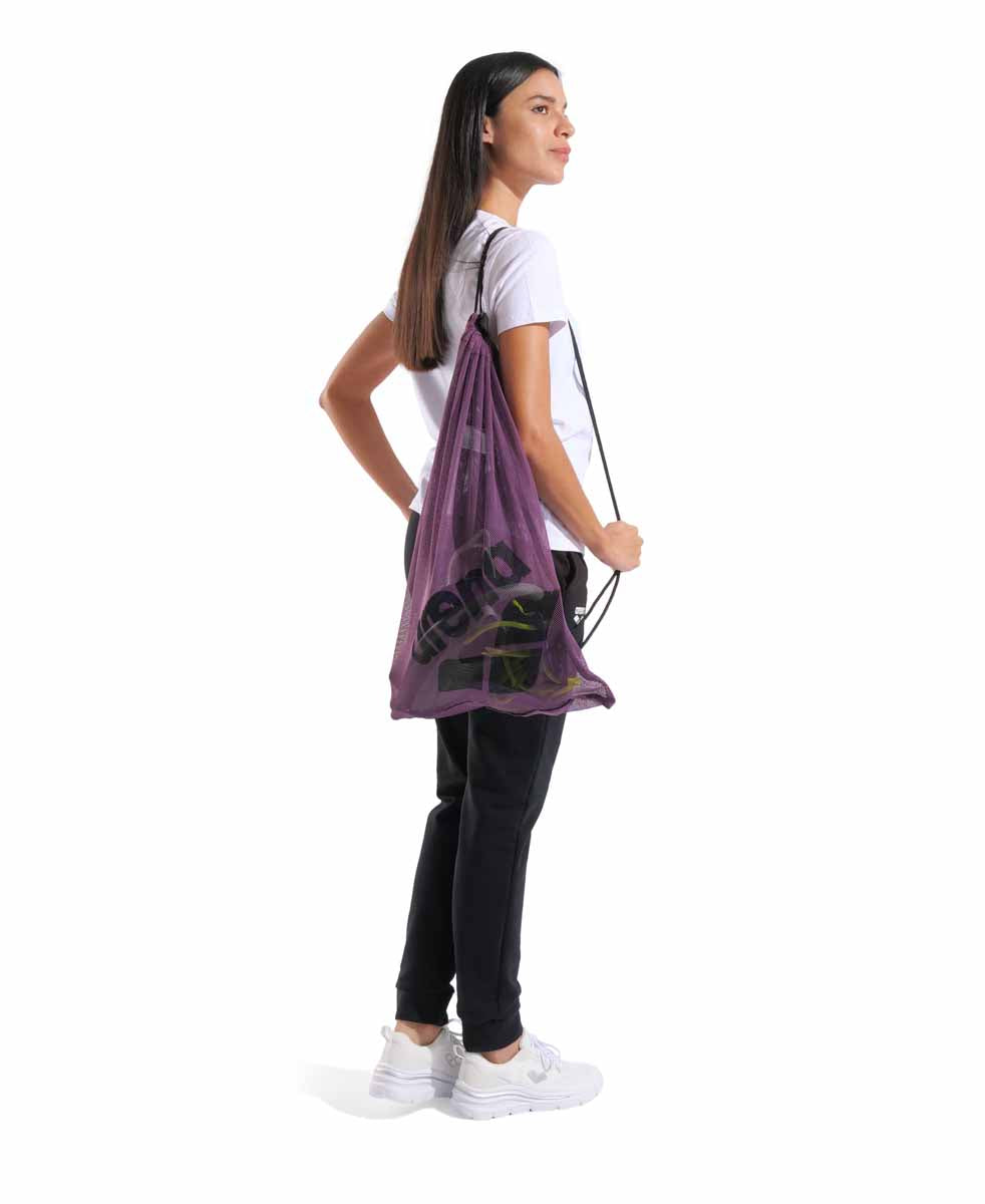 Arena One Go Mesh Bag - Plum | Allens Of Kingsbury
