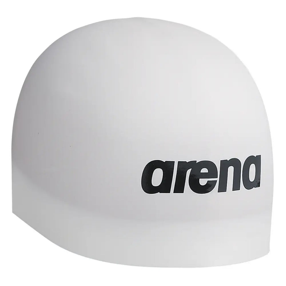 Arena 3D Soft Swimming Cap - Large - White | Allens Of Kingsbury