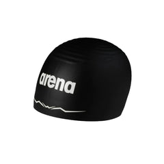 Arena Aquaforce Racing Swim Cap - Large - Black | Allens Of Kingsbury