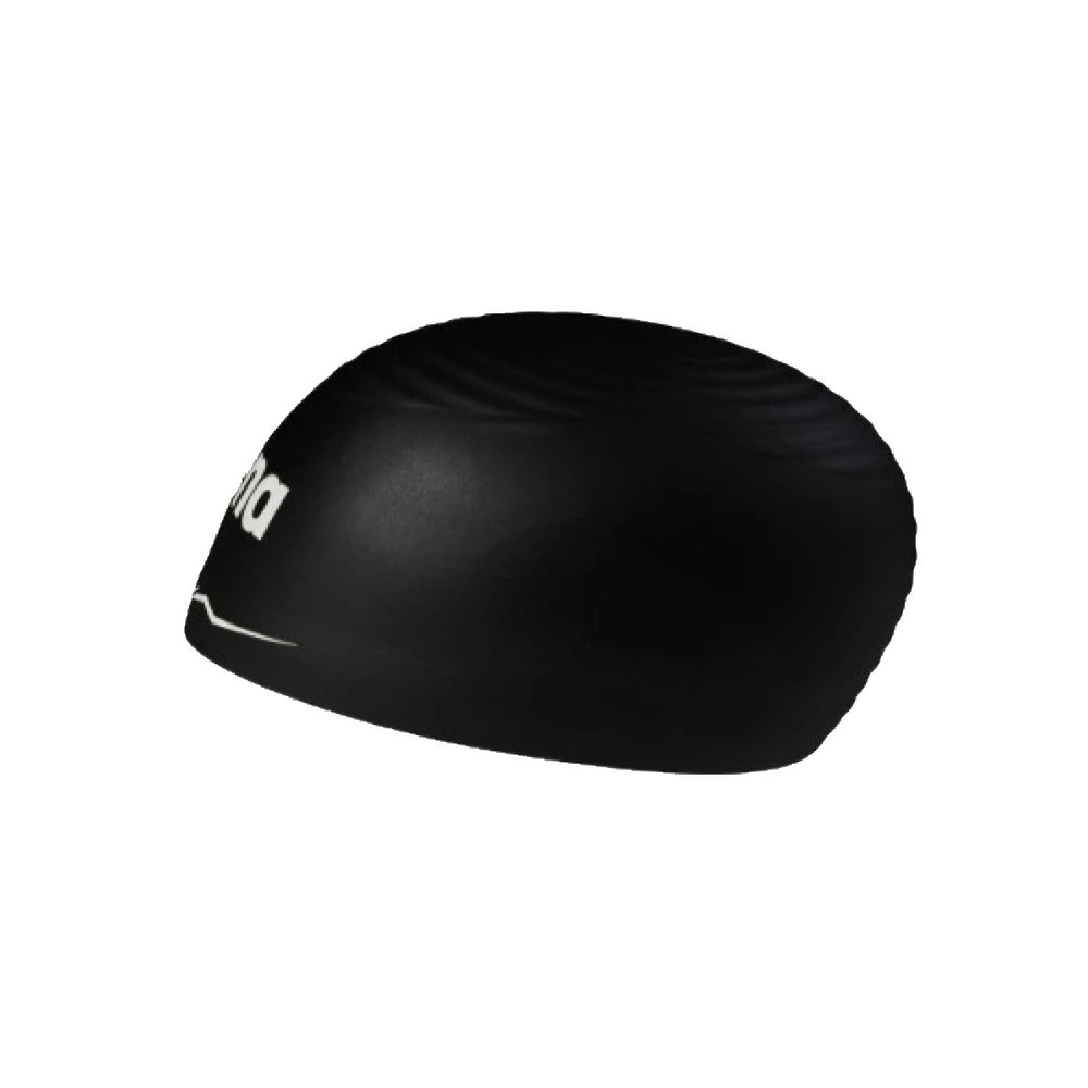 Arena Aquaforce Racing Swim Cap - Large - Black | Allens Of Kingsbury