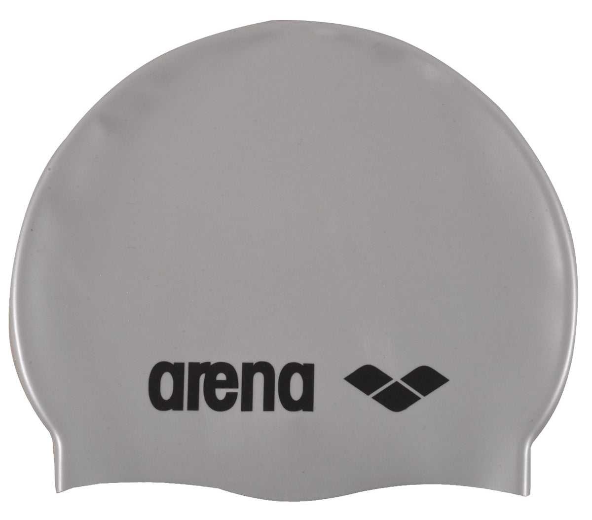 Arena Classic Silicone Swimming Cap - Grey | Allens Of Kingsbury