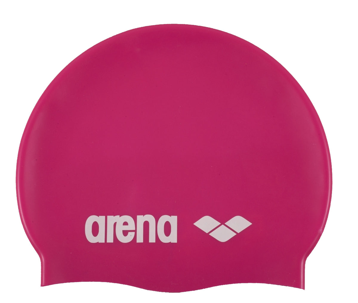 Arena Classic Silicone Swimming Cap - Pink | Allens Of Kingsbury