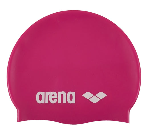 Arena Classic Silicone Swimming Cap - Pink | Allens Of Kingsbury 1279