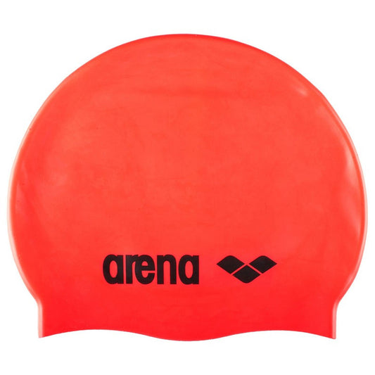 Arena Classic Silicone Swimming Cap - Red | Allens Of Kingsbury 1000