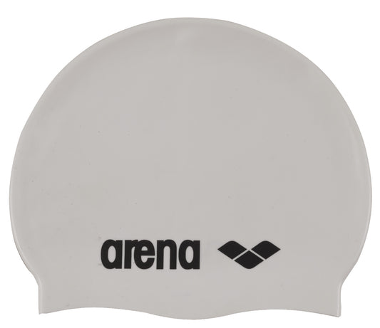Arena Classic Silicone Swimming Cap - White | Allens Of Kingsbury 1279