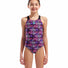Arena Girls Candies Swim Pro Back Swimsuit - Multi Pink/Black